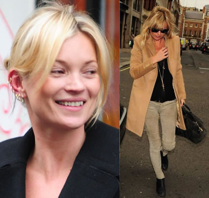 Maquillage de star: Kate Moss sans maquillage