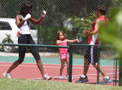 Exercices pour maigrir: Naomi Campbell Kick Boxing