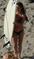 Exercices pour maigrir: Demi Moore et surf