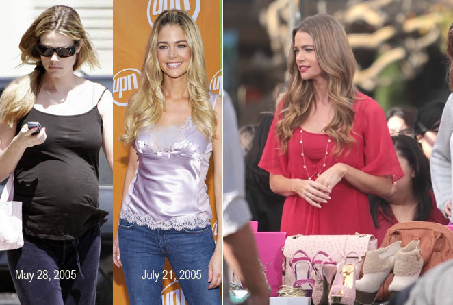 Denise Richards enceinte: avant et après