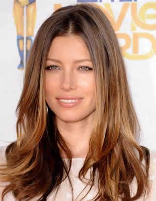 Coiffure de star: Jessica Biel coiffure