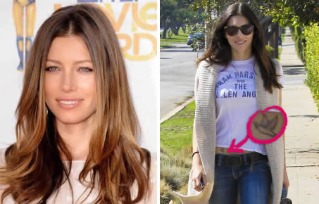 Coiffure de star: Jessica Biel coiffure