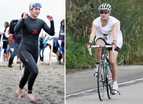 Exercices pour perdre poids: Jennifer Lopez et triathlon