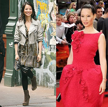 Beauté de stars: Les talons hauts de Lucy Liu