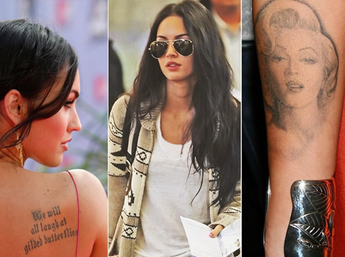 Tatouage de star: Les tatouages de Megan Fox