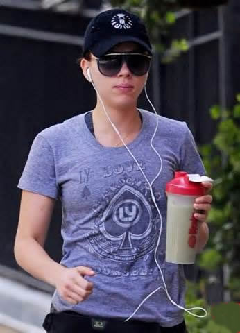 Exercices pour perdre poids: Scarlett Johansson