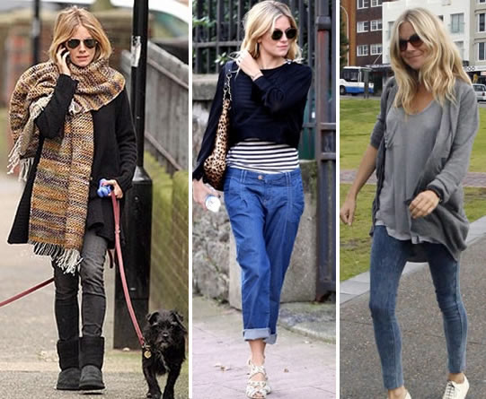 Look de star: Look de Sienna Miller & Bobo Chic