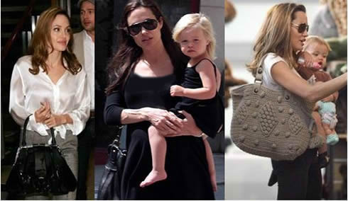 Sacs à main: Les sacs à main de Angelina Jolie