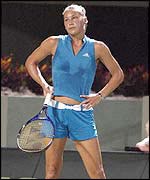 Exercices pour maigrir: Anna Kounikova tennis