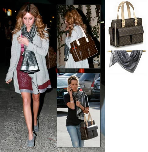 Sacs à main: Les sacs à main d'Ashley Tisdale Louis Vuitton