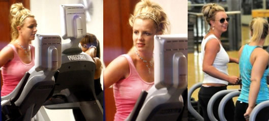 Britney Spears: Exercices de Stars pour Maigrir