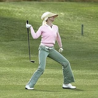 Exercices pour maigrir: Cameron Diaz golf