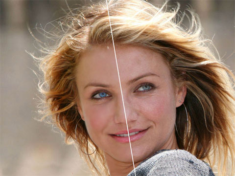 Cameron Diaz et Photoshop