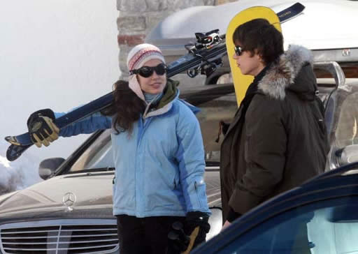 Exercices pour maigrir: Princesse Charlotte Casiraghi ski