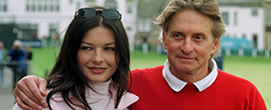 Exercices pour maigrir: Catherine Zeta-Jones et Michael Douglas - Golf