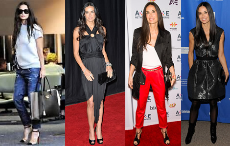 Rgime de star: Le style de Demi Moore