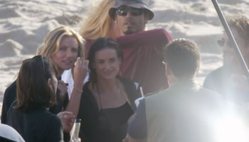 Exercices pour maigrir: Demi Moore et Cameron Diaz Surf