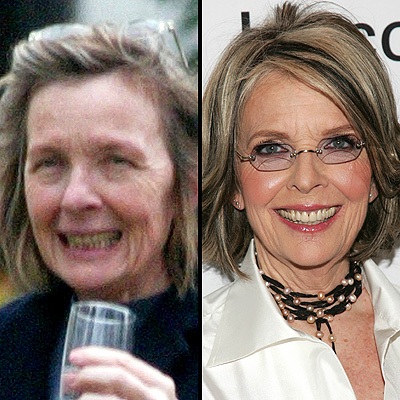 Stars sans maquillage : Diane Keaton sans maquillage