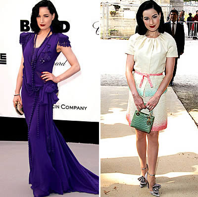 Look de star: Dita Von Teese