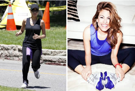 Exercices pour perdre poids: Eva Mendes