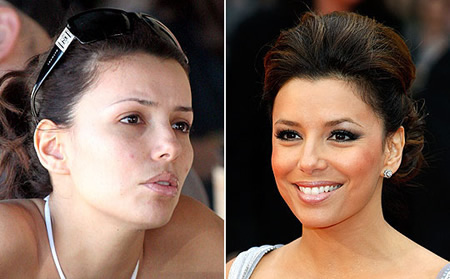 Stars sans maquillage : Eva Longoria sans maquillage 