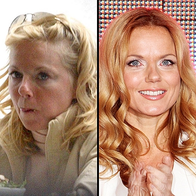 Stars sans maquillage : Geri Halliwell sans maquillage 