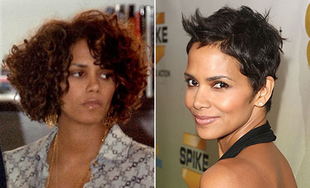 Stars sans maquillage : Halle Berry sans maquillage 