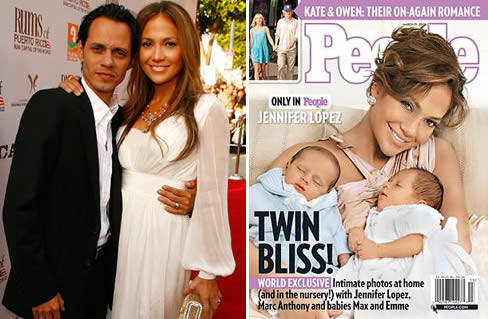 Rgime de star: Jennifer Lopez et Marc Anthony