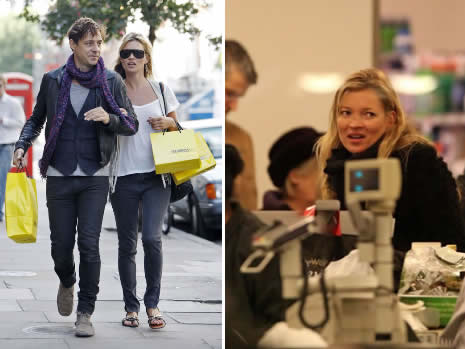 Rgime de star: Kate Moss Shopping