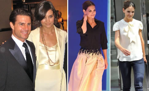 Look de star: Katie Holmes - Tom Cruise