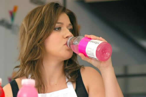 Régime de star: Kelly Clarkson et vitamins water