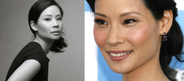 Régime de star: Lucy Liu. Régime asiatique et Régime japonais.