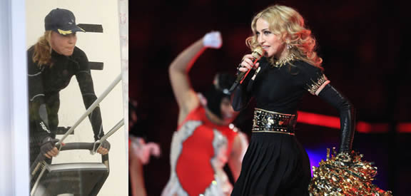 Exercices de star: Madonna Exercices