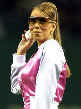 Exercices de stars: Mariah Carey baseball