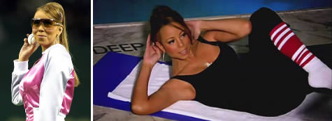 Exercices de stars: Mariah Carey baseball