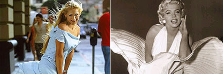 Célébrité qui imite Marilyn Monroe: Anna Kurnikova