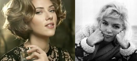 Célébrité qui imite Marilyn Monroe: Scarlett Johansson