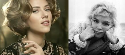 Clbrit qui imite Marilyn Monroe: Scarlett Johansson