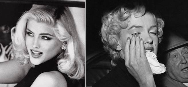 Célébrité qui imite Marilyn Monroe: Anne Nicole Smith
