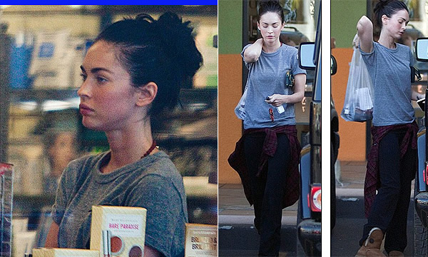 Megan Fox Maquillage de star: Megan Fox sans maquillage
