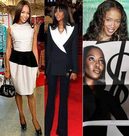 Naomi Campbell: Look de star de la Mannequin