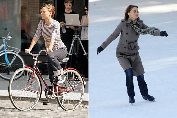 Exercices de stars: Natalie Portman fait du sport