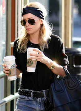 Régime de star: Ashley Olsen Starbucks
