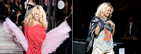 Look de star: Le look de Pamela Anderson et Vivienne Westwood