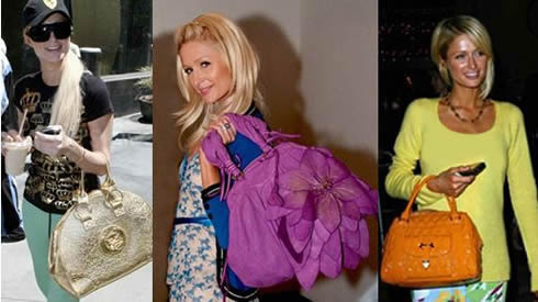 Sacs à main: Les sacs à main de Paris Hilton