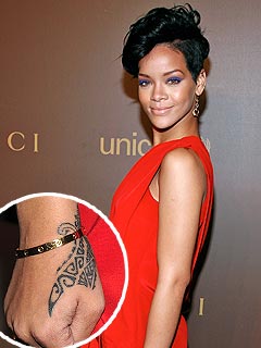 Tatouage de star: tatouage de Rihanna