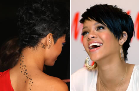 Tatouage de star: tatouage de Rihanna