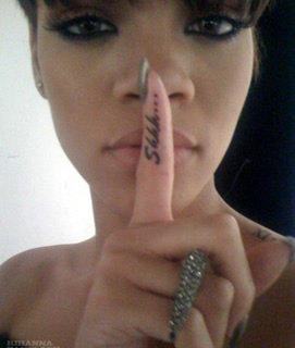 Tatouage de star: tatouage de Rihanna