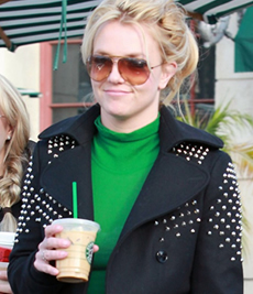 Célébrités Starbucks: Britney Spears et Starbucks