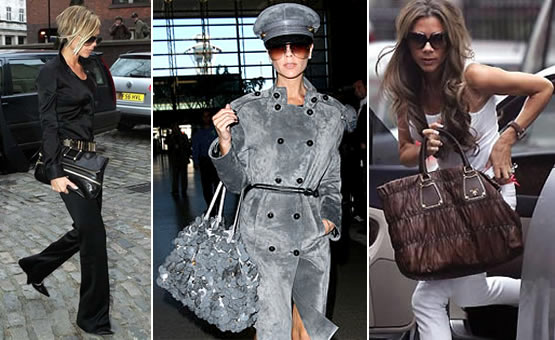 Sacs  main de stars: Les sacs  main de Victoria Beckham